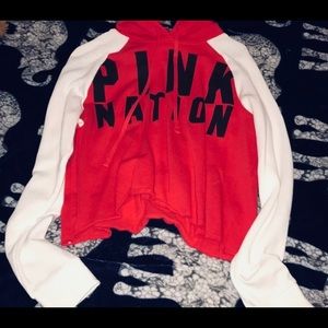 PINK Victoria secret crop top sweater